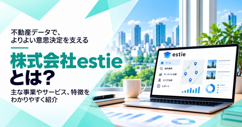 株式会社estieとは？事業内容や特徴をわかりやすく紹介